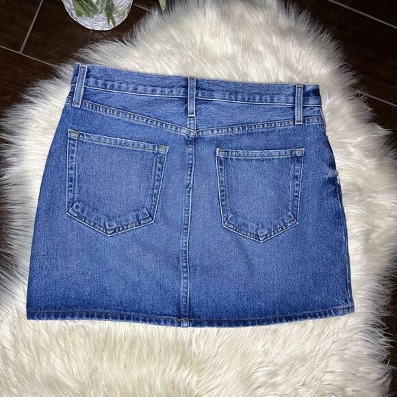 Frame denim le mini distressed skirt sz 30 - Picture 7 of 9